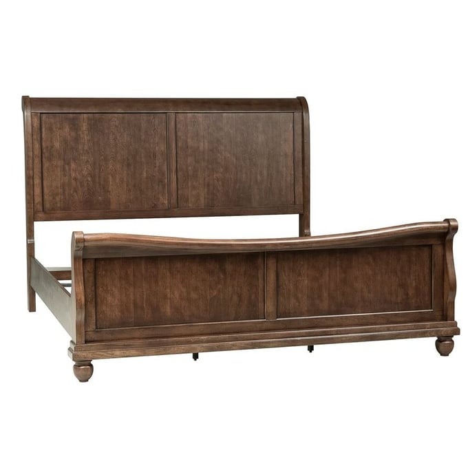 Liberty Rustic Traditions Cherry King Sleigh Bed LBRT-589-BR-KSL