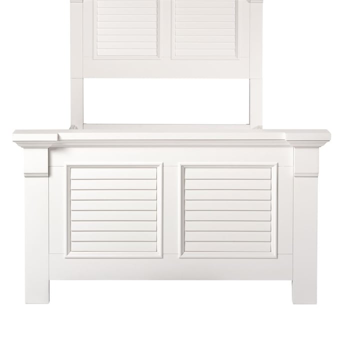 Liberty Summer House Oyster White Twin Panel Footboard LBRT-607-BR12