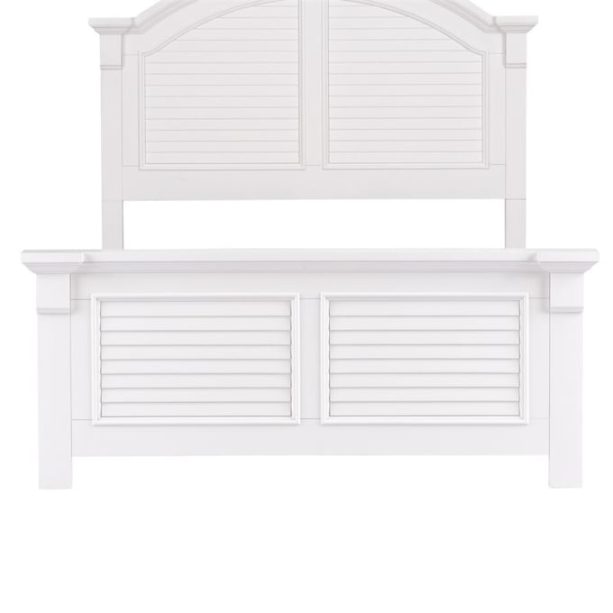 Liberty Summer House Oyster White Full Panel Footboard LBRT-607-BR18