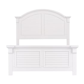 Liberty Summer House Youth Oyster White Full Panel Bed