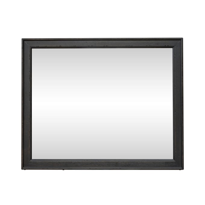 Liberty Americana Farmhouse Black Landscape Mirror LBRT-615-BR51-B