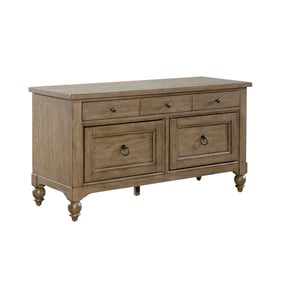 Liberty Americana Farmhouse Dusty Taupe Credenza