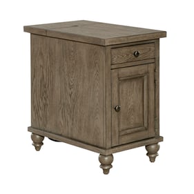 Liberty Americana Farmhouse Dusty Taupe Chair Side Table