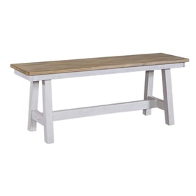 Liberty Lindsey Farm Weathered White Sandstone Backless Bench