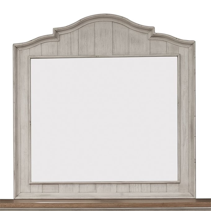 Liberty Farmhouse Reimagined Antique White Mirror LBRT-652-BR51