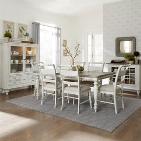 Liberty Whitney Gray Rectangular 7pc Dining Room Set