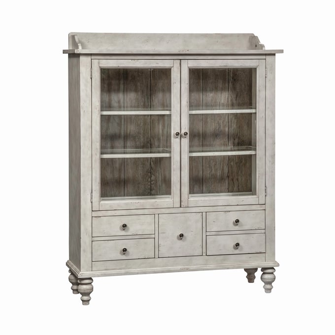 Liberty Whitney Gray Display Cabinet LBRT-661W-CH5468