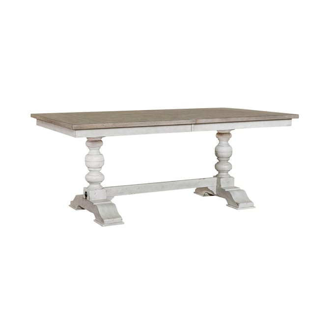 Liberty Whitney Gray Trestle Table Base LBRT-661W-P4294