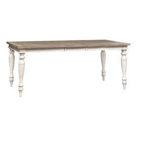 Liberty Whitney Gray Rectangular Leg Table