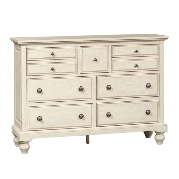 Liberty High Country Antique White 7 Drawer Chesser LBRT-697-BR31