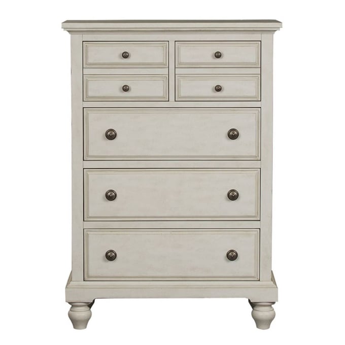 Liberty High Country Antique White 5 Drawer Chest LBRT-697-BR41