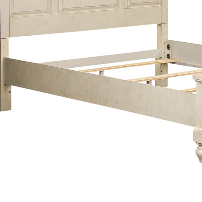 Liberty High Country Antique White Cal King Panel Bed Rails LBRT-697-BR91C