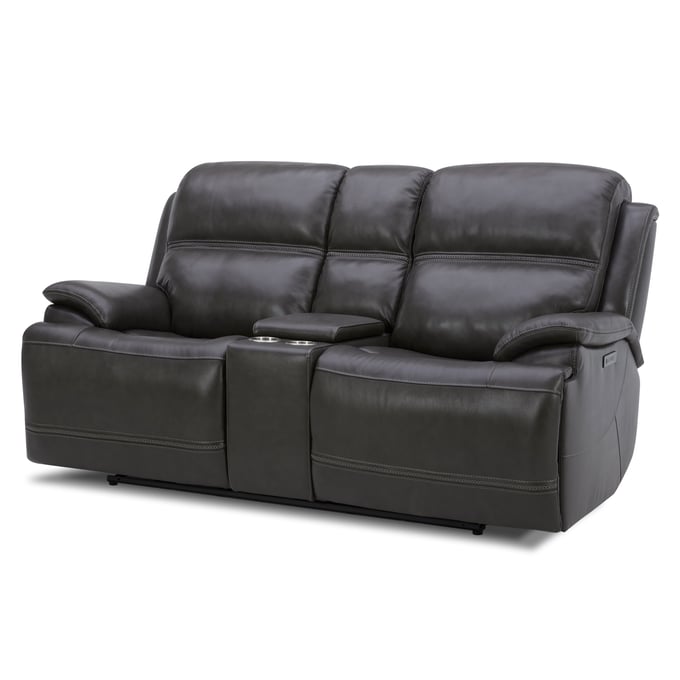 Liberty Bentley Graphite Gray Console Loveseat LBRT-7003GY-22P