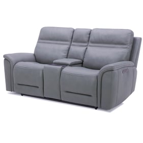 Liberty Cooper Bleu Gray Console Loveseat