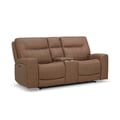 Loveseat w/ Console P2 & ZG - Butternut