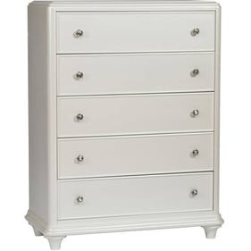 Liberty Stardust Iridescent White 5 Drawer Chest