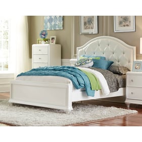 Liberty Stardust Youth White 4pc Bedroom Set With Full Panel Bed