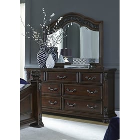 Liberty Messina Estates Cognac Dresser and Mirror