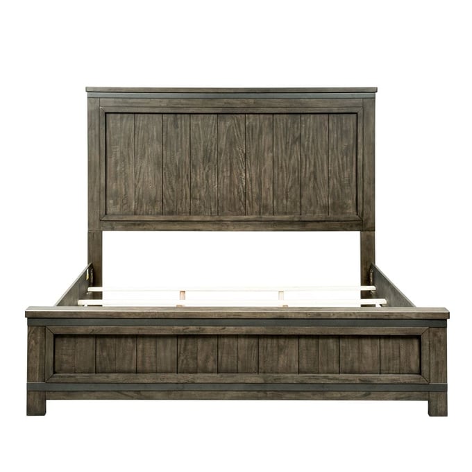 Liberty Thornwood Hills King Panel Bed LBRT-759-BR-KPB