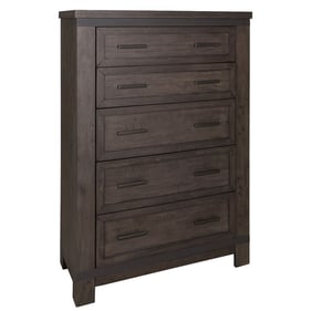 Liberty Thornwood Hills Beaten Gray 5 Drawer Chest