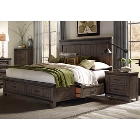 Liberty Thornwood Hills 2pc Bedroom Set with King Two Sided Storage Bed