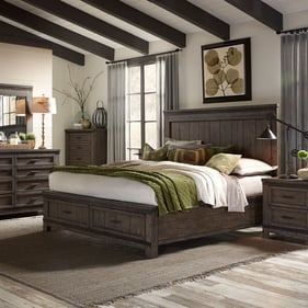 Liberty Thornwood Hills 2pc Bedroom Set with King Storage Bed