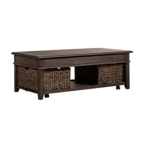 Liberty Mill Creek Peppercorn Lift Top Cocktail Table