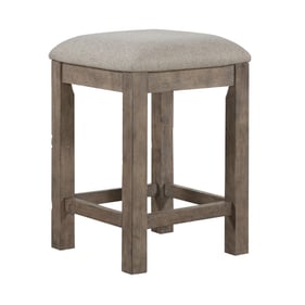 Liberty Bartlett Field Dusty Taupe Upholstered Console Stool