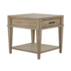 Liberty Devonshire Weathered Sandstone Drawer End Table