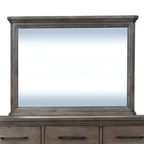 Liberty Artisan Prairie Aged Oak Gray Chesser Mirror