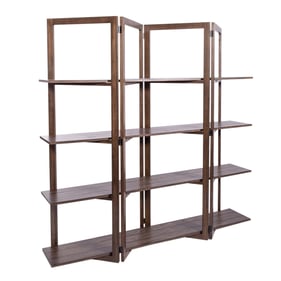 Liberty Lennox Weathered Chestnut Open Bookcase