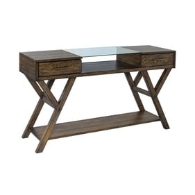 Liberty Lennox Weathered Chestnut Drawer Sofa Table