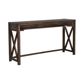 Liberty Lennox Weathered Chestnut Console Bar Table