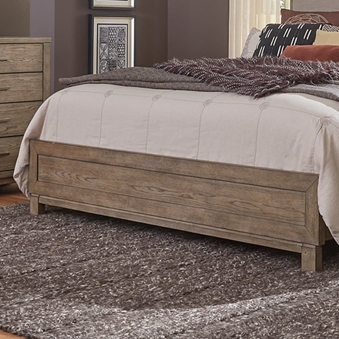 Liberty Canyon Road Burnished Beige Queen Panel Footboard LBRT-876-BR14