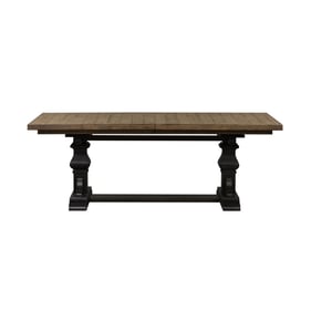 Liberty Harvest Home Chalkboard Trestle Table