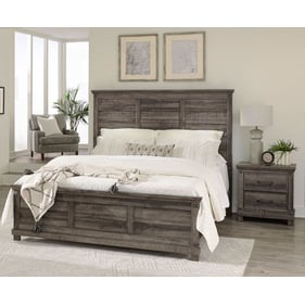 Liberty Lakeside Haven Brownstone 2pc Bedroom Set With Opt Queen Panel Bed