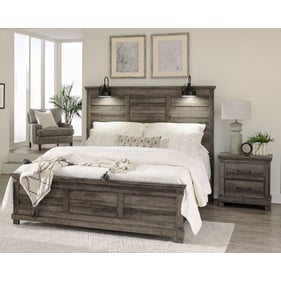 Liberty Lakeside Haven Brownstone 2pc Bedroom Set With Queen Panel Bed