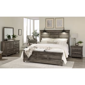 Liberty Lakeside Haven Brownstone 4pc Bedroom Set With Queen Panel Bed