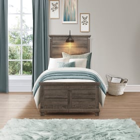 Liberty Lakeside Haven Brownstone Twin Panel Bed