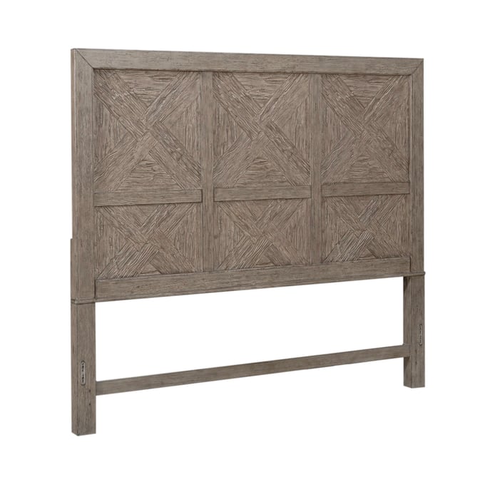 Liberty Skyview Lodge Cobblestone Queen Panel Headboard LBRT-906-BR13