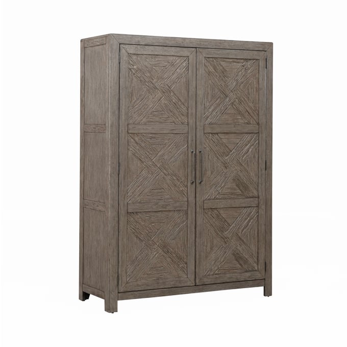 Liberty Skyview Lodge Cobblestone Armoire LBRT-906-BR43