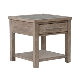 Liberty Skyview Lodge Cobblestone End Table