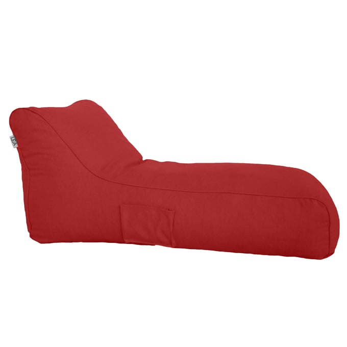 Lea Unlimited Red Microfiber Rest and Nest Chaise LEA-LEABBL01-08