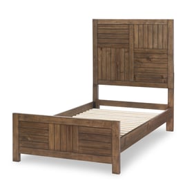 Legacy Kids Summer Camp Tree House Brown Twin Panel Bed