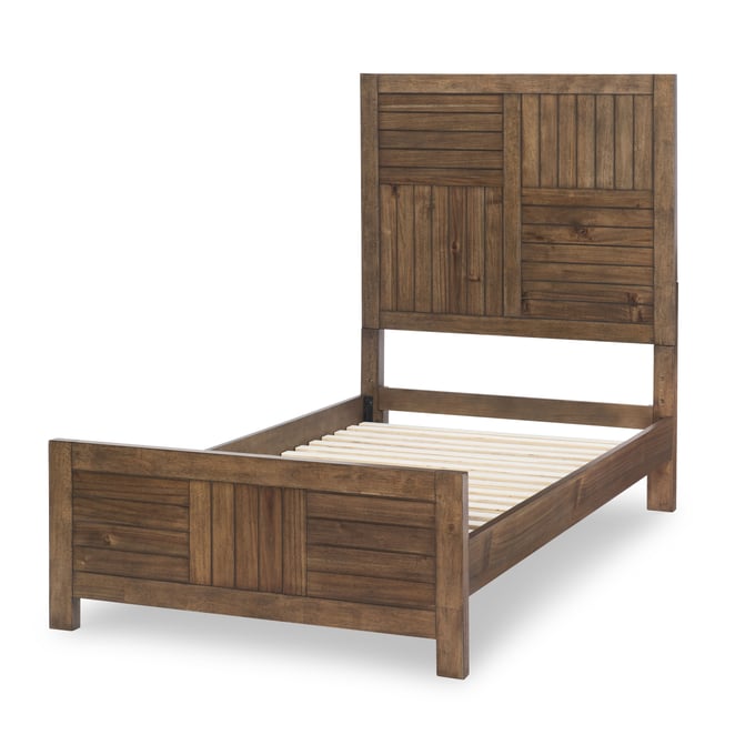 Legacy Kids Summer Camp Tree House Brown Twin Panel Bed LGC-0832-4103K