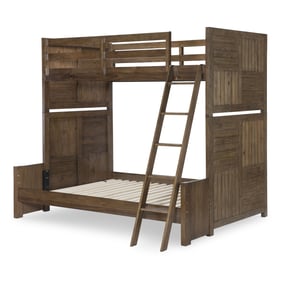 Legacy Kids Summer Camp Tree House Twin Over Full Bunk Bed