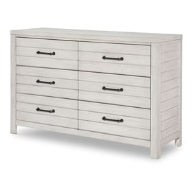 Legacy Kids Summer Camp Stone Path White Dresser