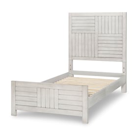 Legacy Kids Summer Camp Stone Path White Twin Panel Bed