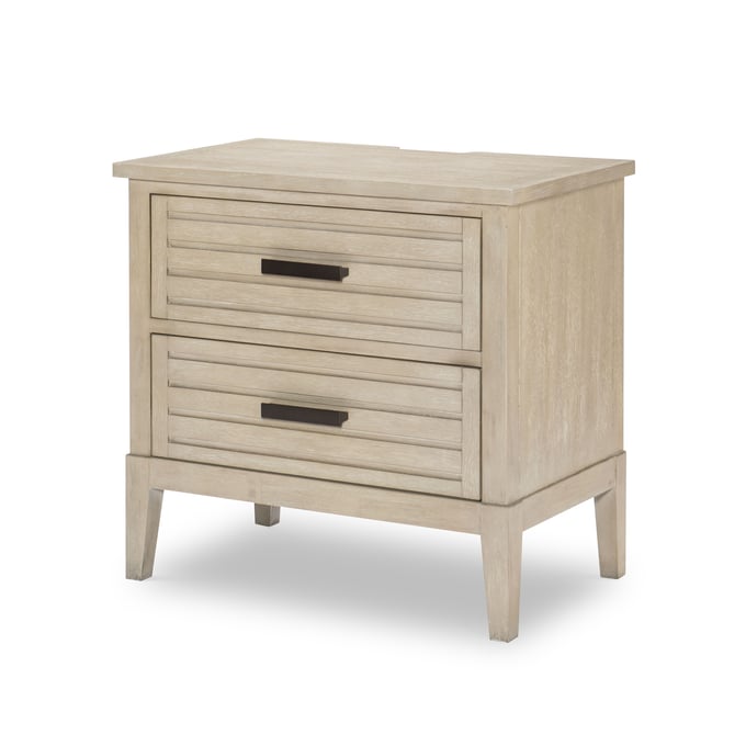 Legacy Furniture Edgewater Soft Sand Two Drawer Night Stand LGC-1310-3100