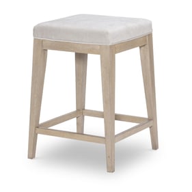 Legacy Furniture Edgewater Soft Sand Upholstered Stool